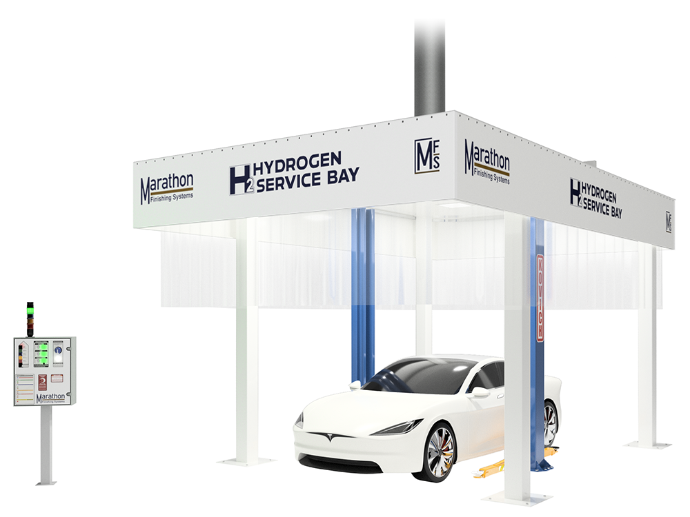 Single Automotive Hydrogen Service Bay